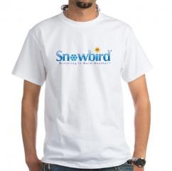 Snowbird - Wintering in Warm Weather T-Shirt Size Large