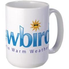 Snowbird - Wintering in Warm Weather Mugs