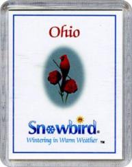 Snowbirds Ohio Magnet